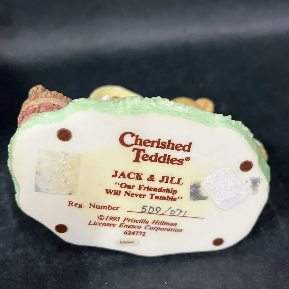 Cherished Teddies 1993 Jack and Jill 